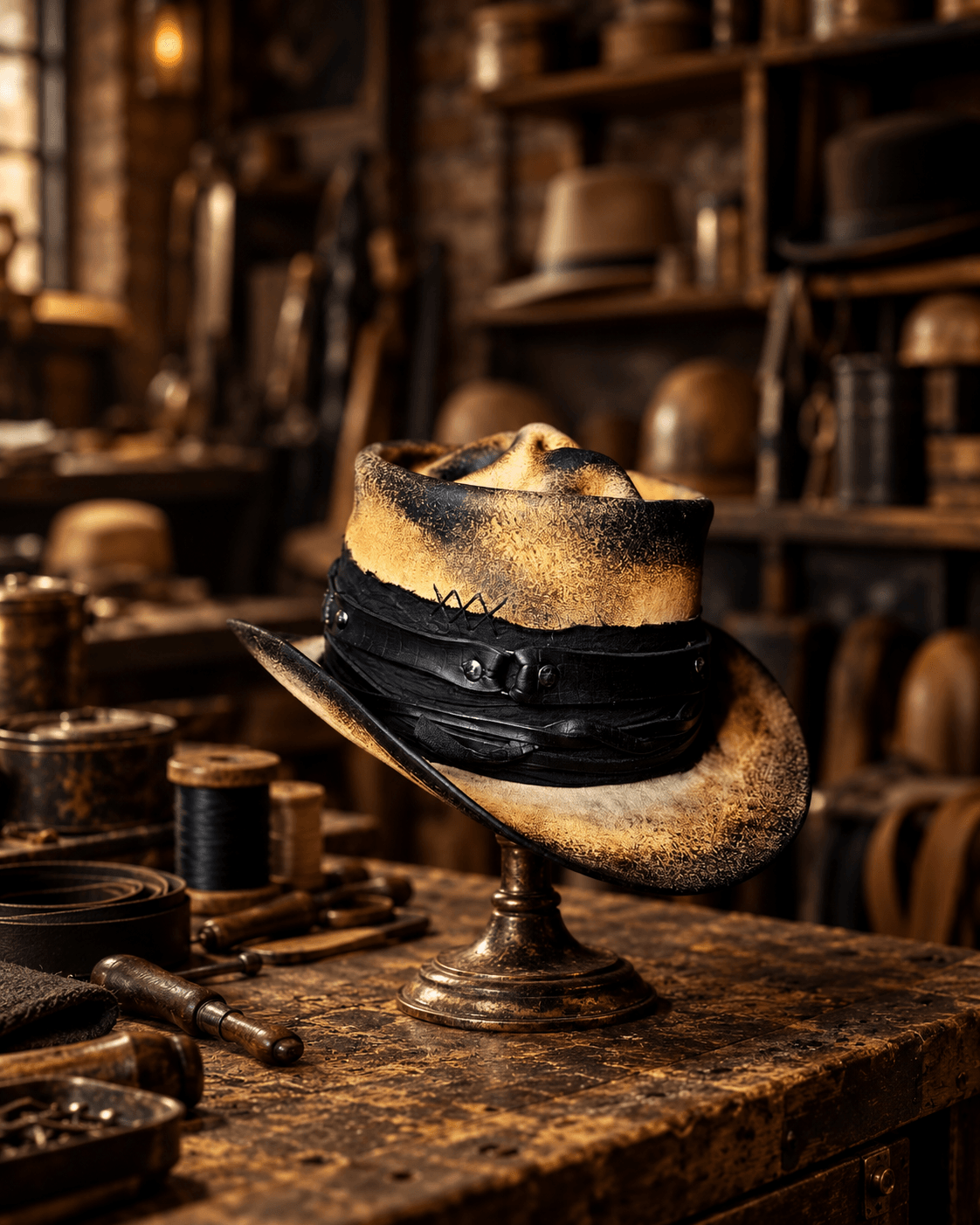 Fedora Tan — Belikov Hats